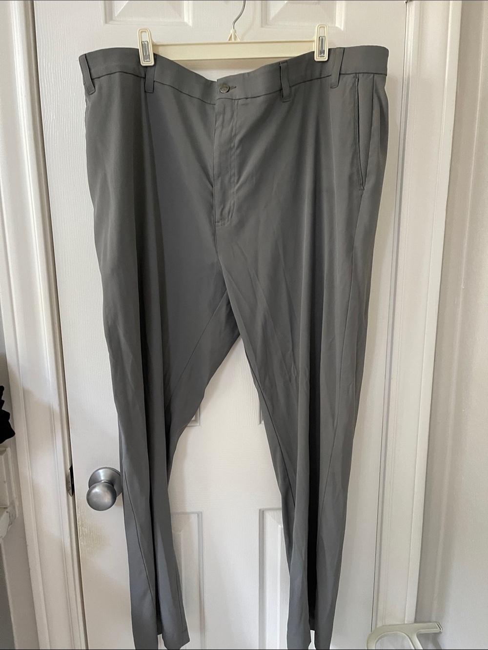 Callaway Men's Gray Dress Pants - Modern Straight Leg